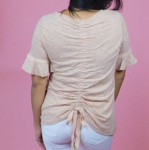 Ruffle Bell Sleeve Top